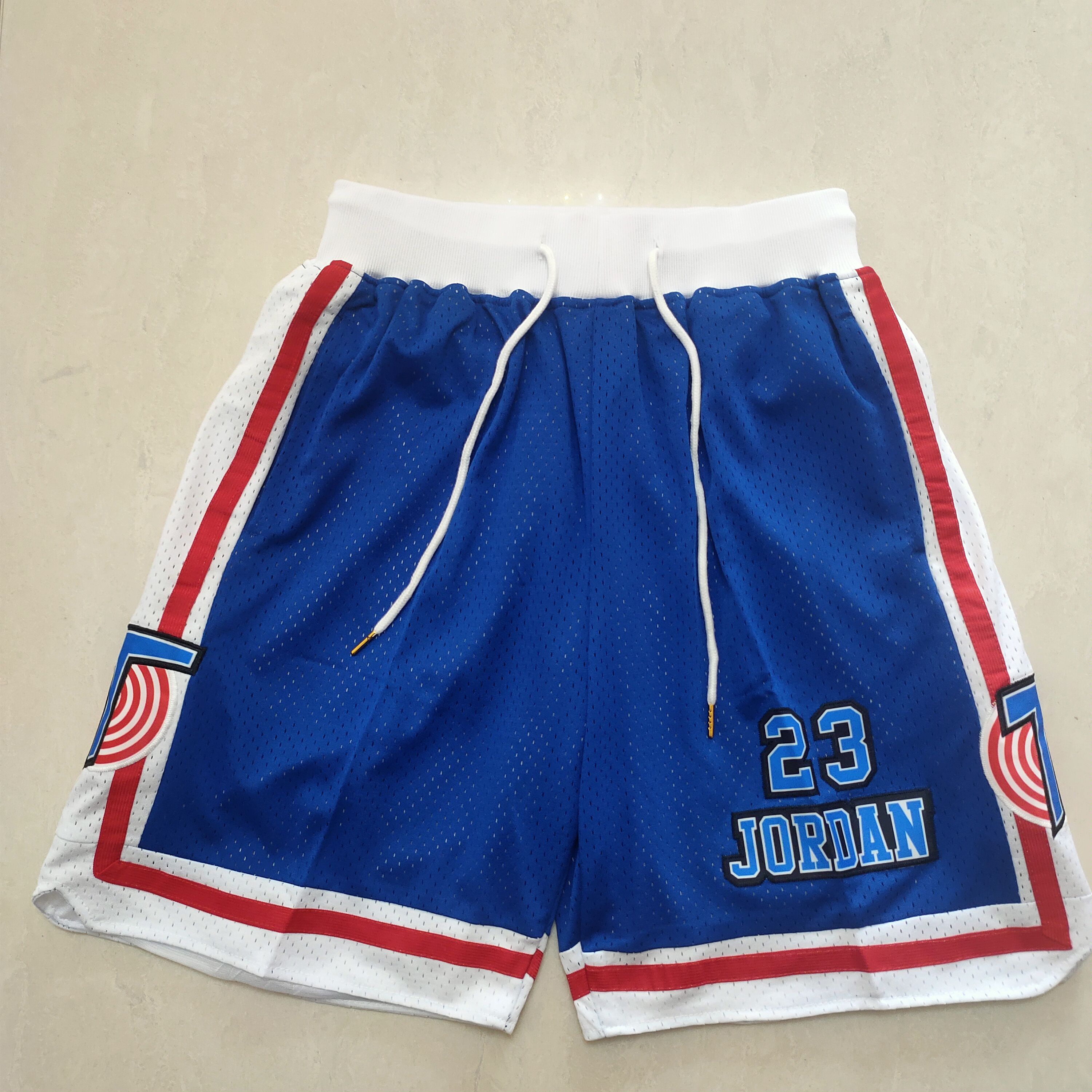 Men NBA Blue Shorts 202302181->more jerseys->NBA Jersey